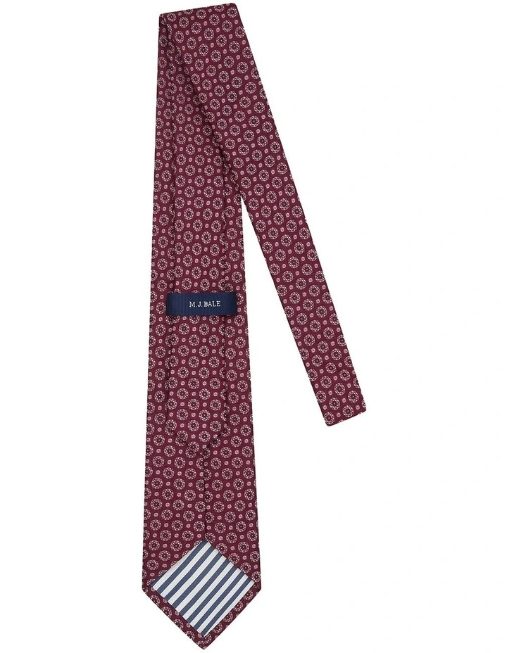 Harrowden Tie in Burgundy image 3