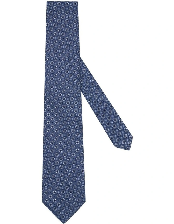 Harrowden Tie in Mid Blue image 2