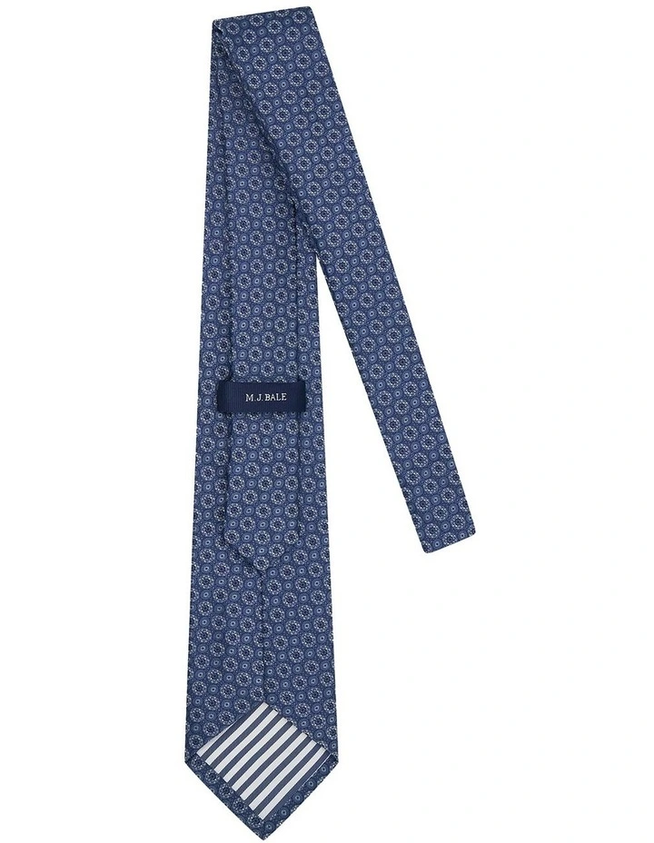 Harrowden Tie in Mid Blue image 3