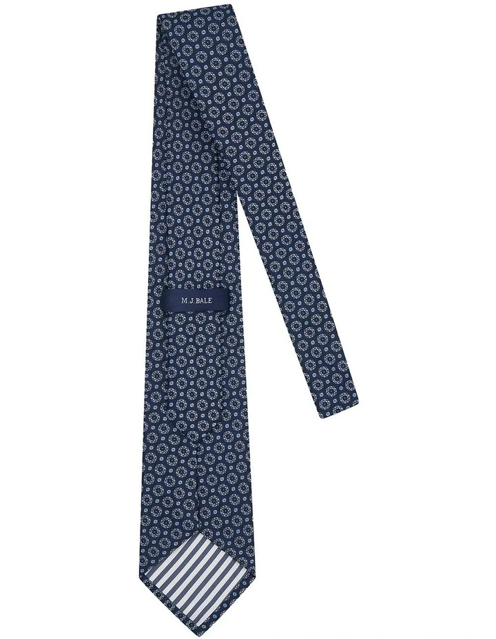 Harrowden Tie in Navy Blue image 3