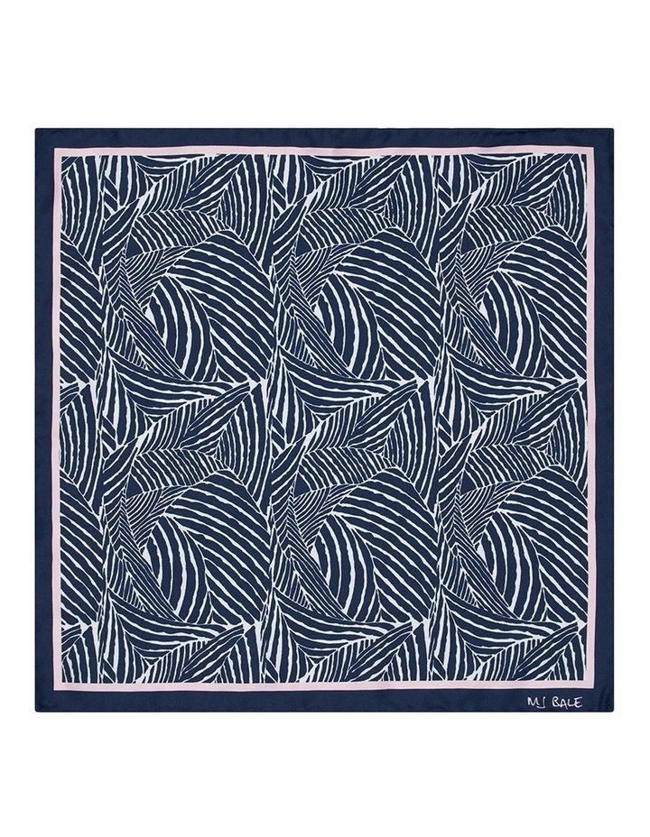 Hollinby Pocket Square in Navy image 1