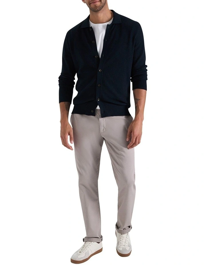 Jarvis Knit Shirt in Navy image 5