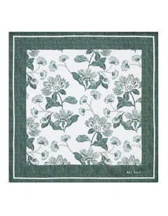 Kiwanuka Pocket Square in Green White