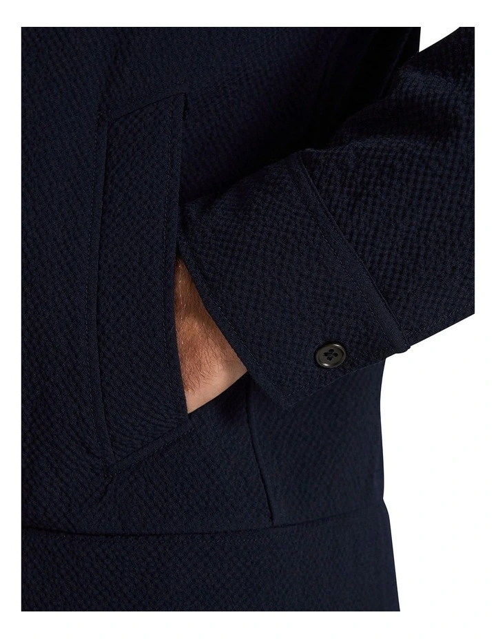 Langley Seersucker Jacket in Navy image 5