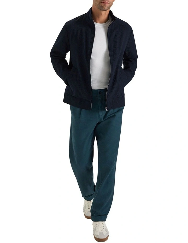 Langley Seersucker Jacket in Navy image 6