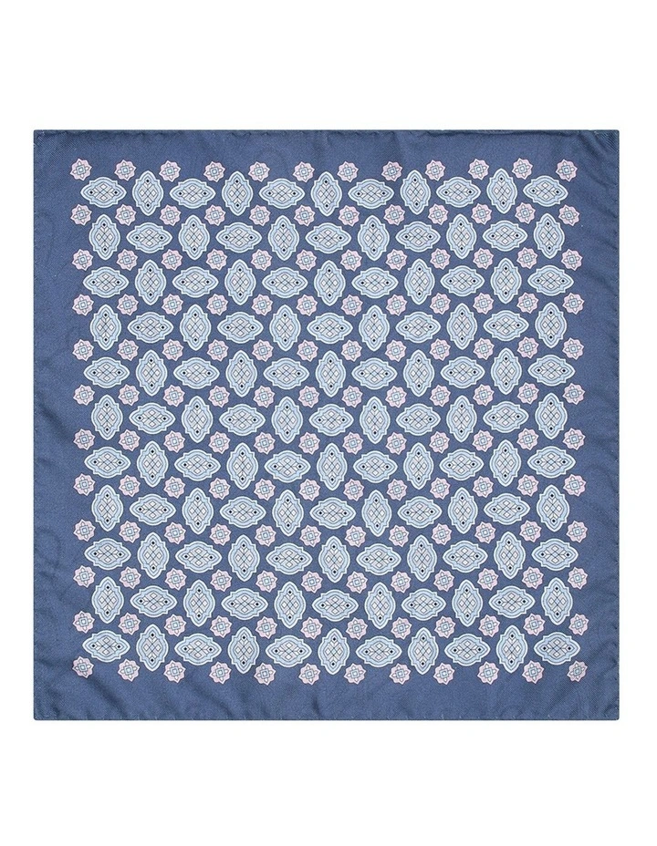 Lorenzi Pocket Square in Blue image 1
