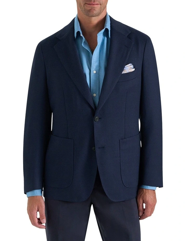 Lotus Jacket in Blue image 2