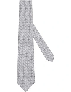 Lucenti Tie in Grey Navy