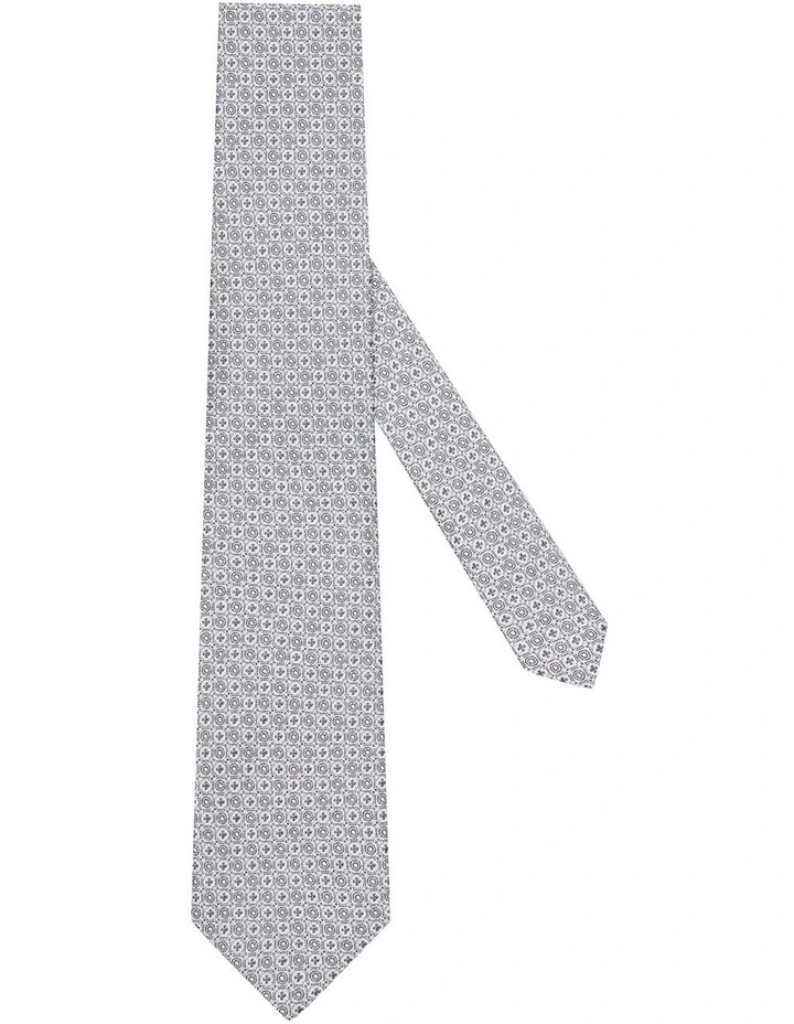 Lucenti Tie in Grey Navy image 1