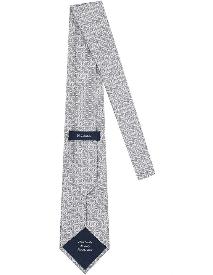 Lucenti Tie in Grey Navy image 2