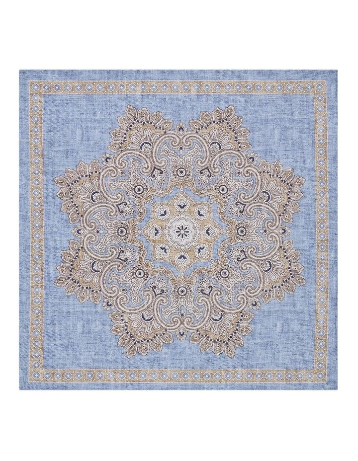 Lunardo Pocket Square in Blue image 1