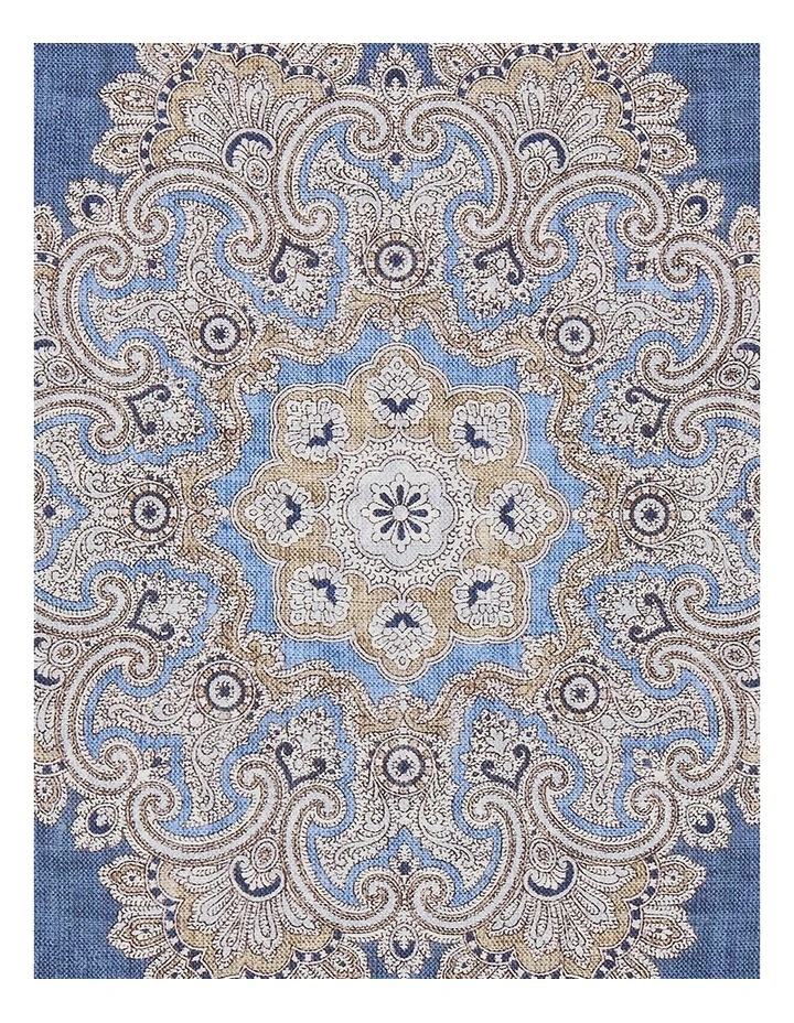 Lunardo Pocket Square in Denim image 4