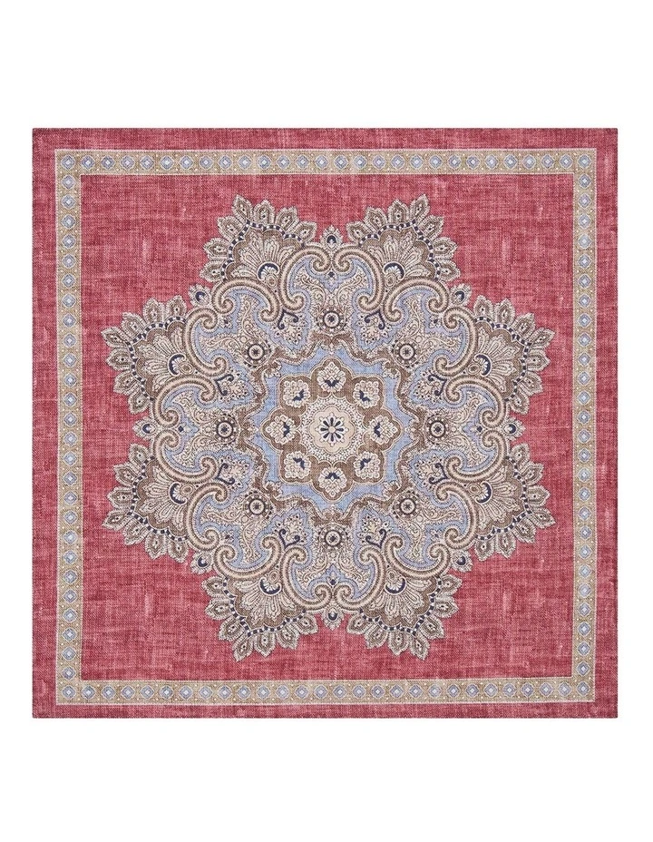 Lunardo Pocket Square in Red image 1