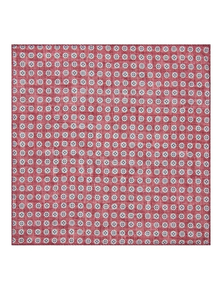 Lunardo Pocket Square in Red image 2