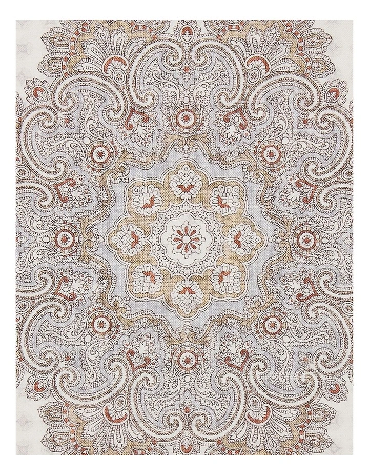 Lunardo Pocket Square in White Peach image 4