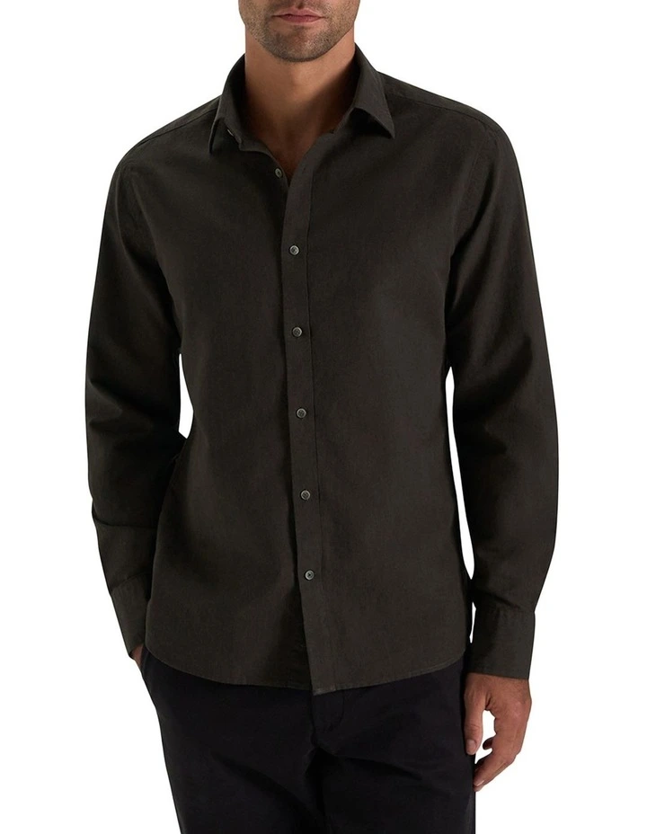 Martelly Shirt in Downtown Brown image 1