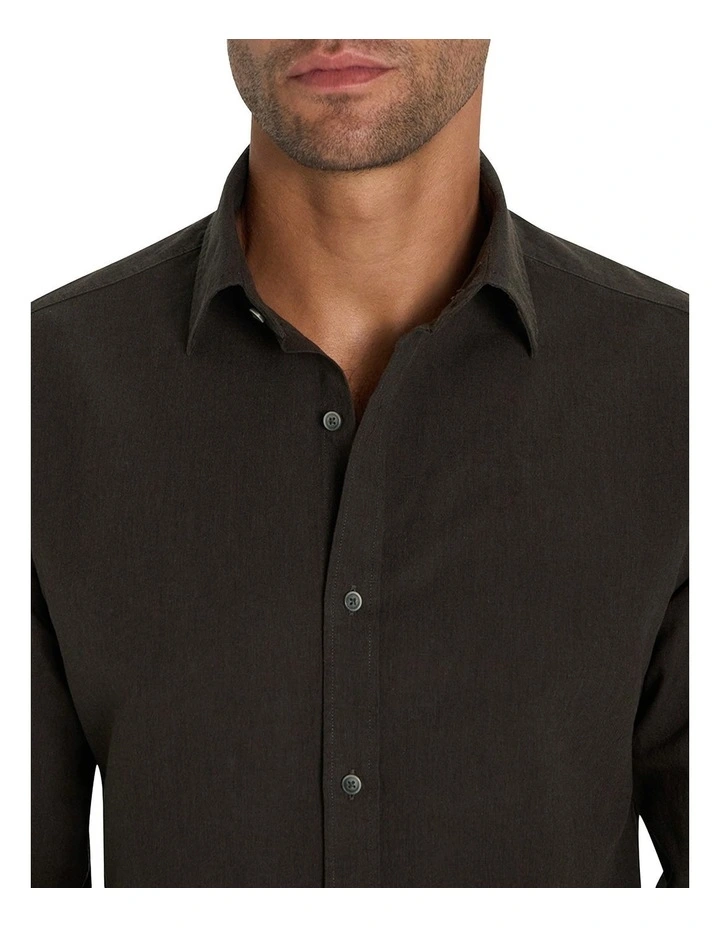 Martelly Shirt in Downtown Brown image 4