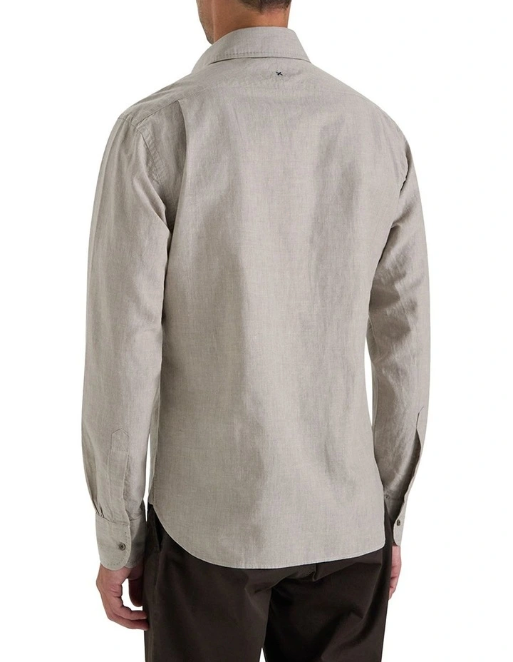 Martelly Shirt in Nomad Latte image 3