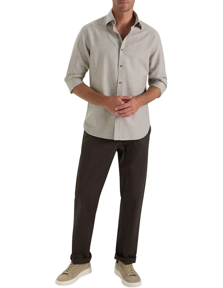 Martelly Shirt in Nomad Latte image 5