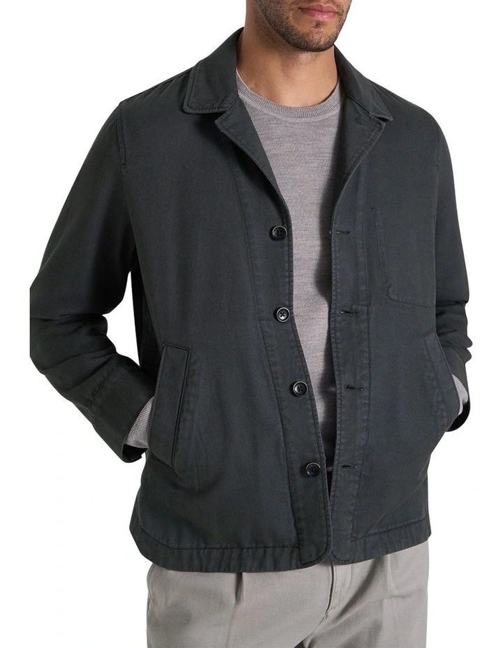 Marvin Worker Jacket in Terrain Carbon image 1