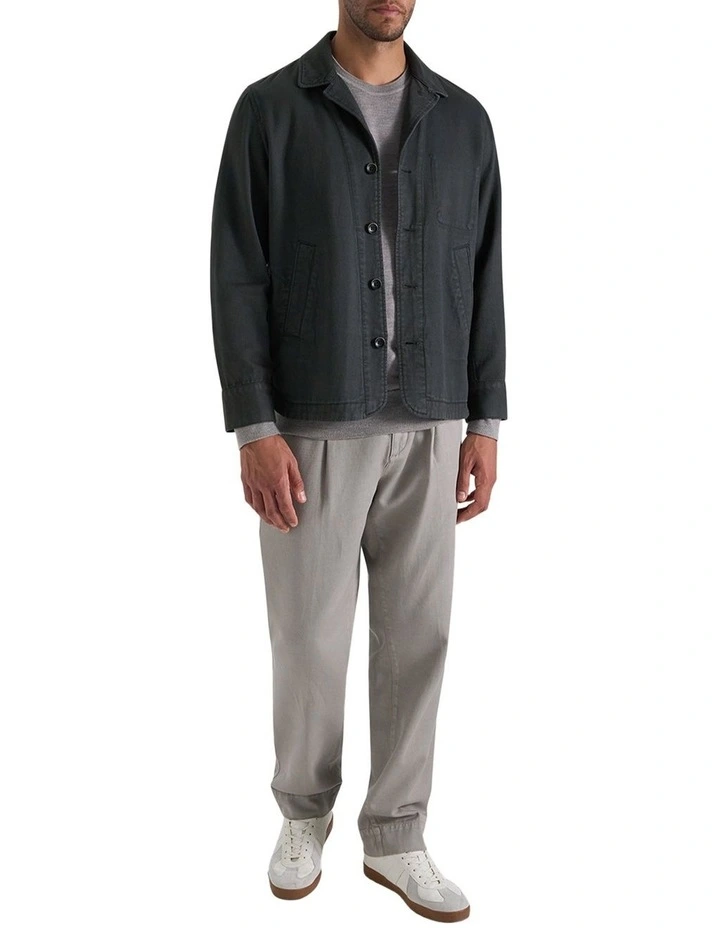 Marvin Worker Jacket in Terrain Carbon image 6