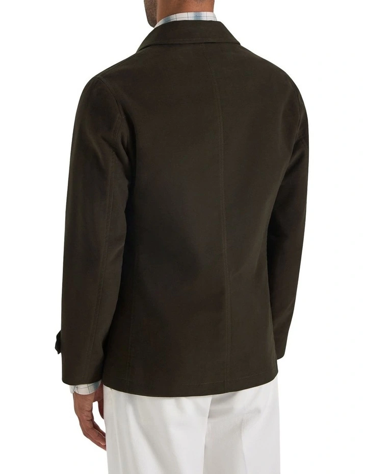 Mawson Moleskin Jacket in Khaki image 3