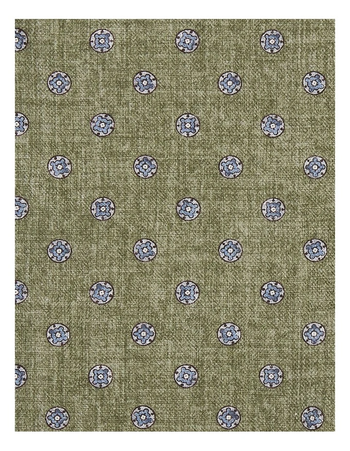 Orsini Pocket Square in Green image 4