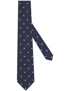Pasetti Tie in Navy White