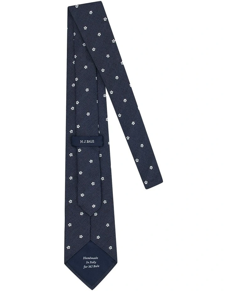 Pasetti Tie in Navy White image 2