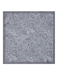 Rossetti Pocket Square in Grey