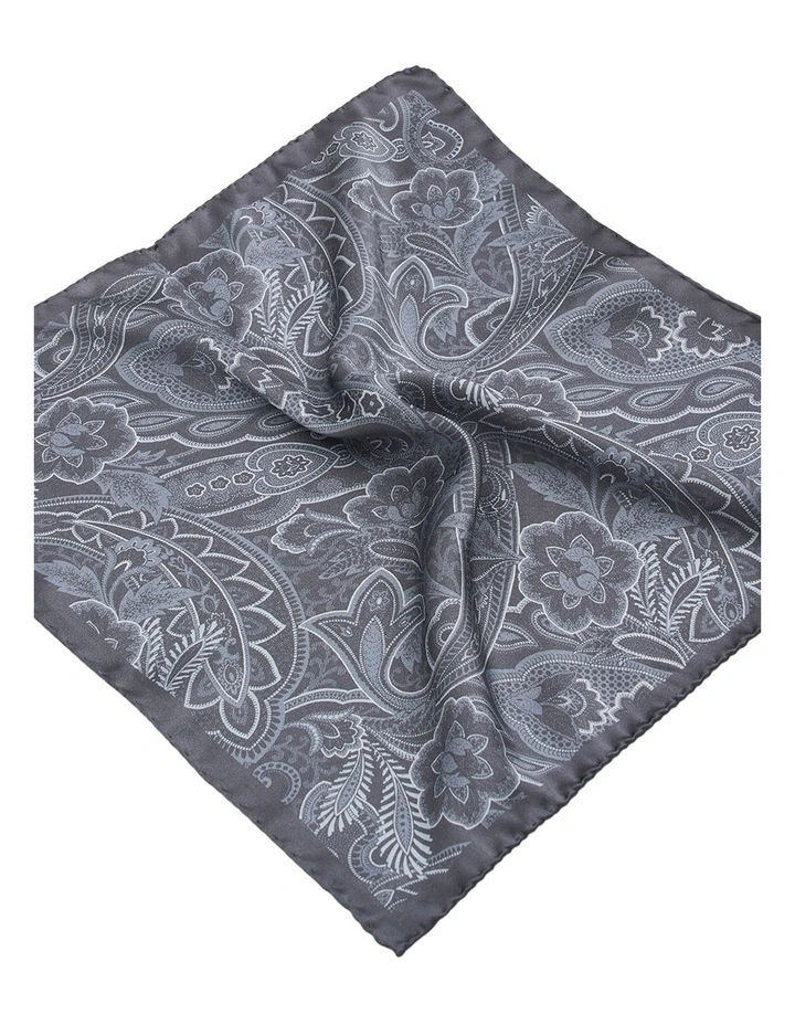 Rossetti Pocket Square in Grey image 2