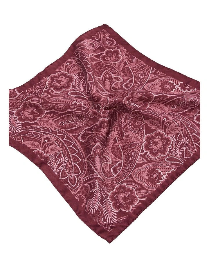 Rossetti Pocket Square in Red image 2