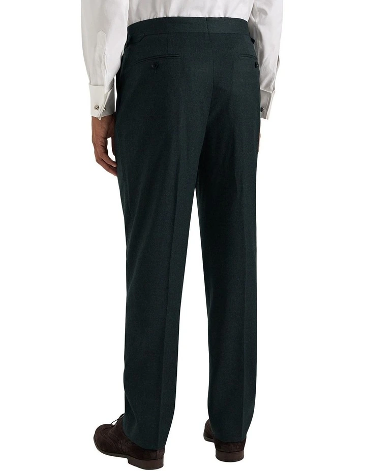 Timaru Trouser in Green Melange image 2