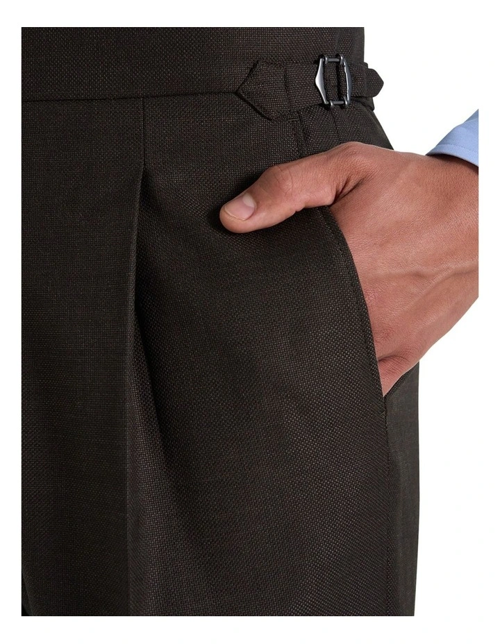 Vesper Trouser in Dark Brown image 3