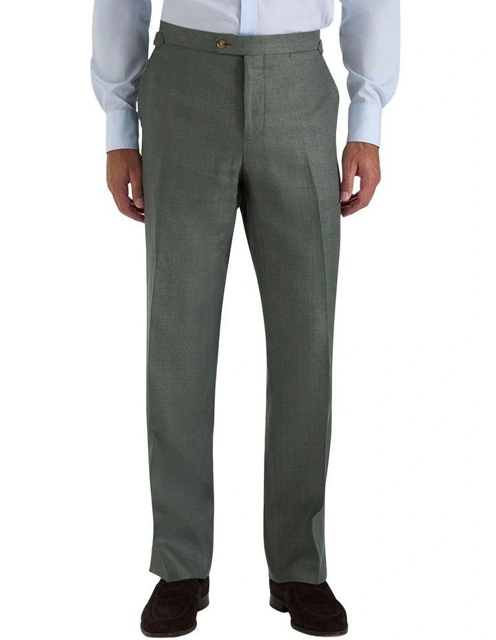 Wentworth Trouser in Light Alpine Green image 1