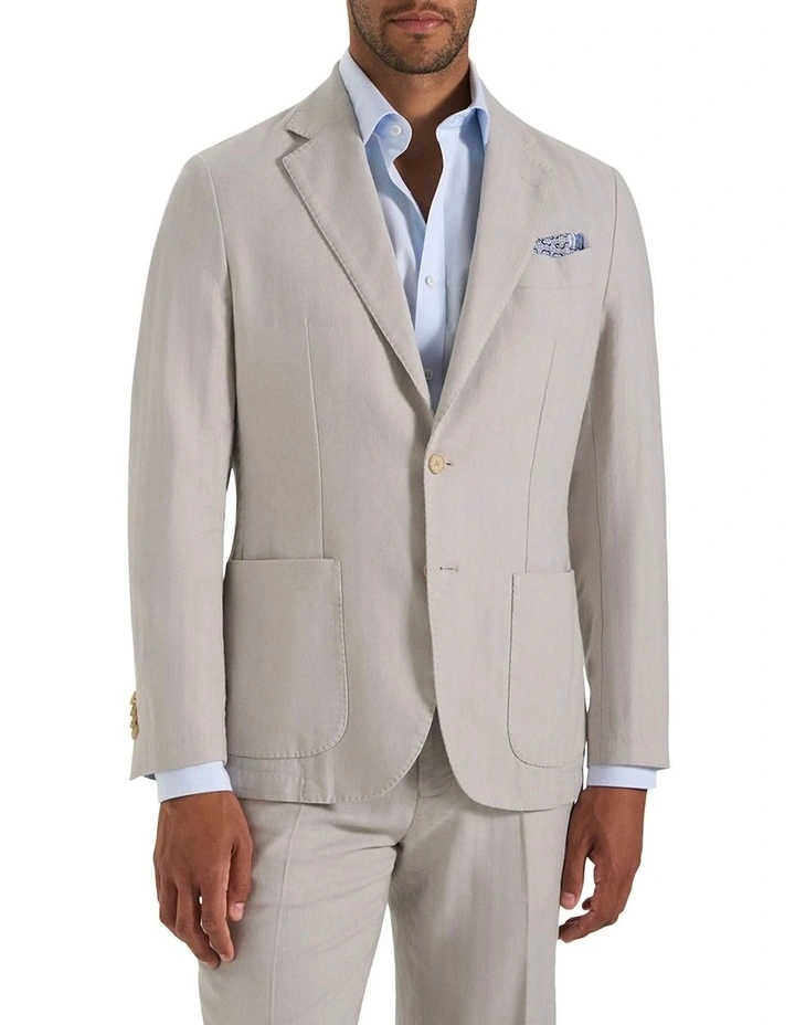 Kinsale Jacket in Stone image 2