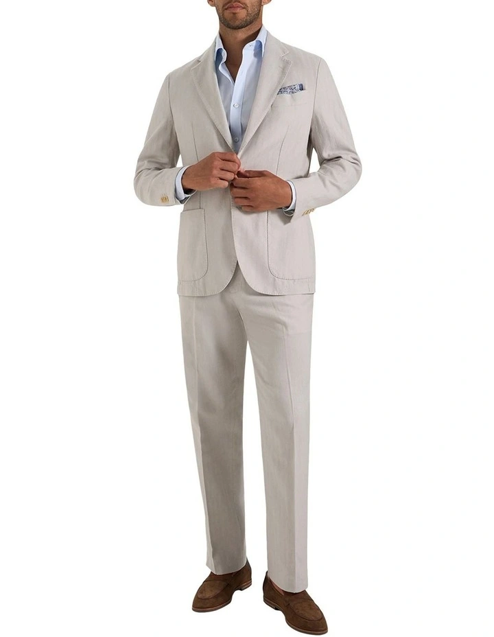 Kinsale Trouser in Stone image 3