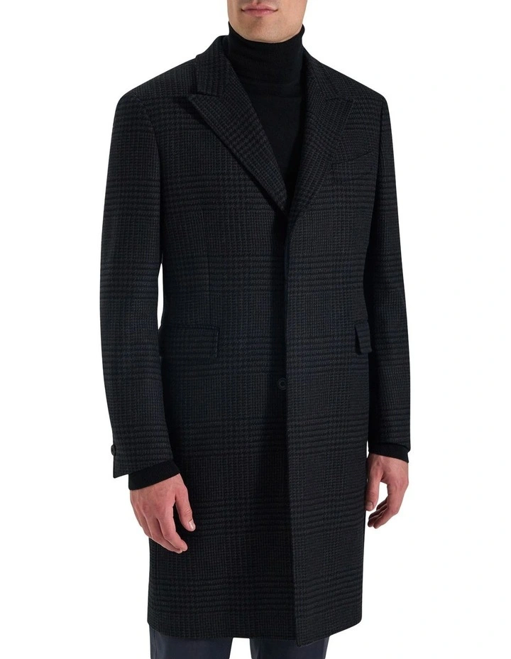 Culloden Coat in Black Grey image 1