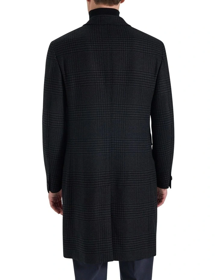 Culloden Coat in Black Grey image 3