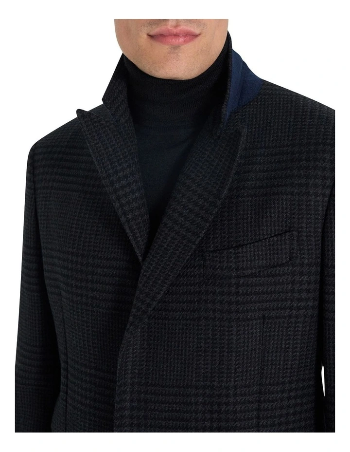 Culloden Coat in Black Grey image 4