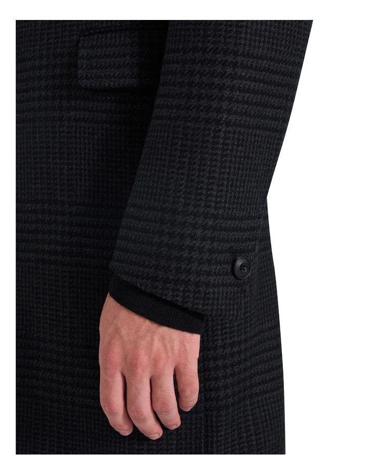Culloden Coat in Black Grey image 5