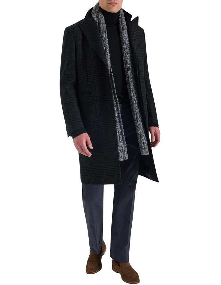 Culloden Coat in Black Grey image 6