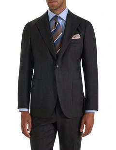Dunedin Jacket in Brown Melange