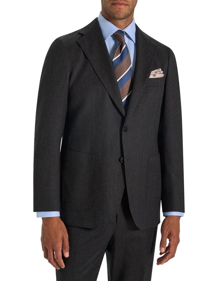 Dunedin Jacket in Brown Melange image 2