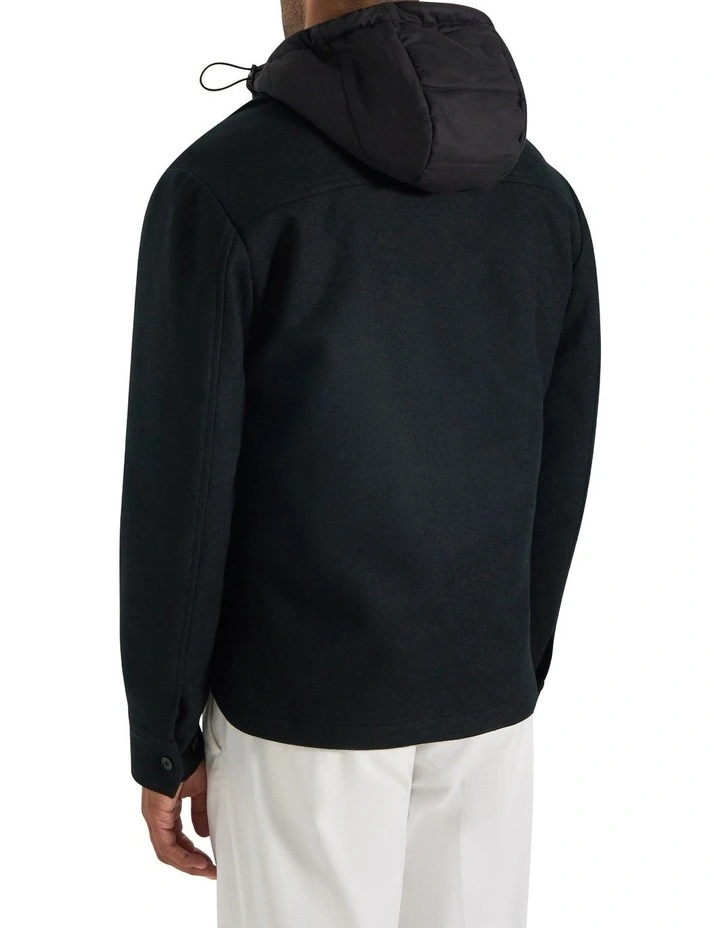Gosford Wool Worker in Black image 4
