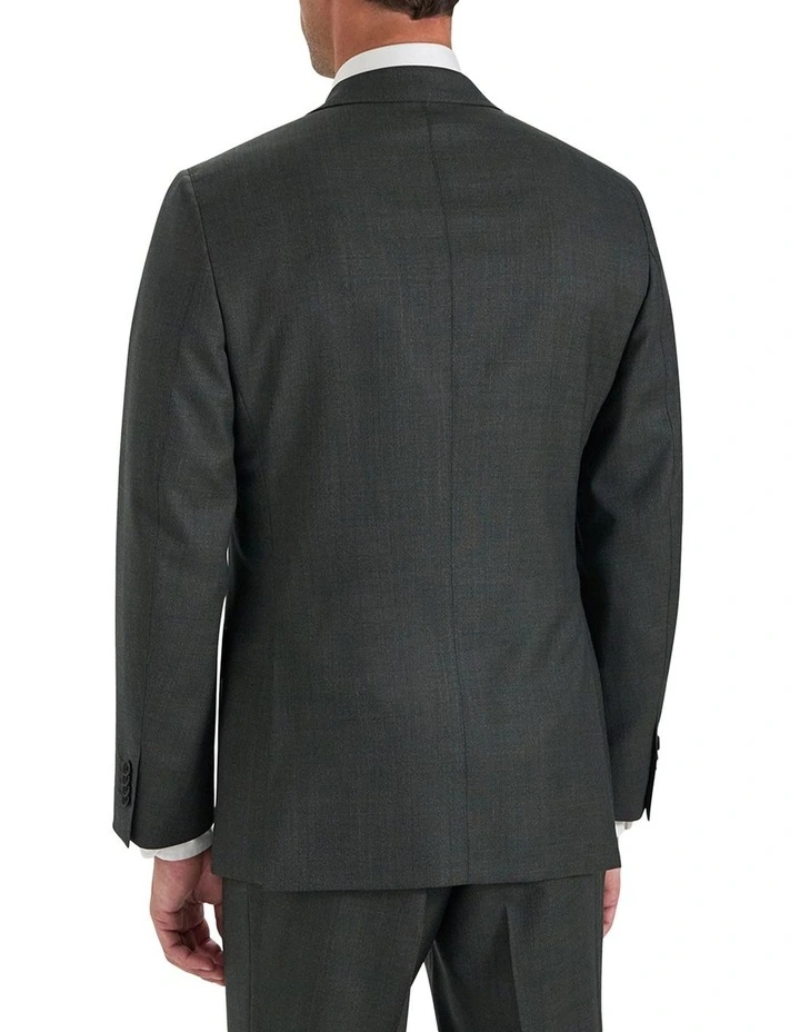 Snowdon Jacket in Green Melange image 3