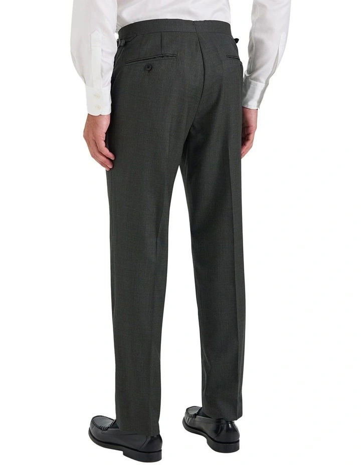 Snowdon Trouser in Green Melange image 2