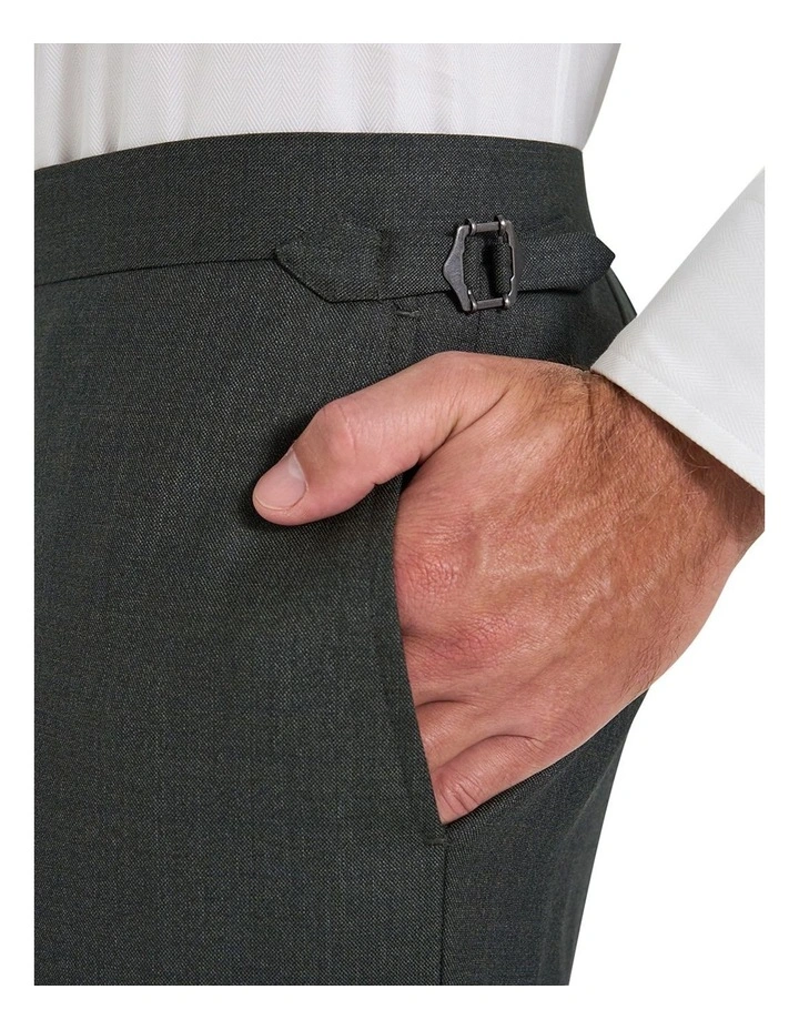 Snowdon Trouser in Green Melange image 3