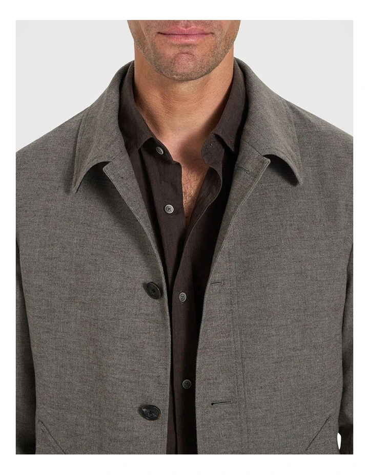 Watney Worker Jacket in Brown image 2