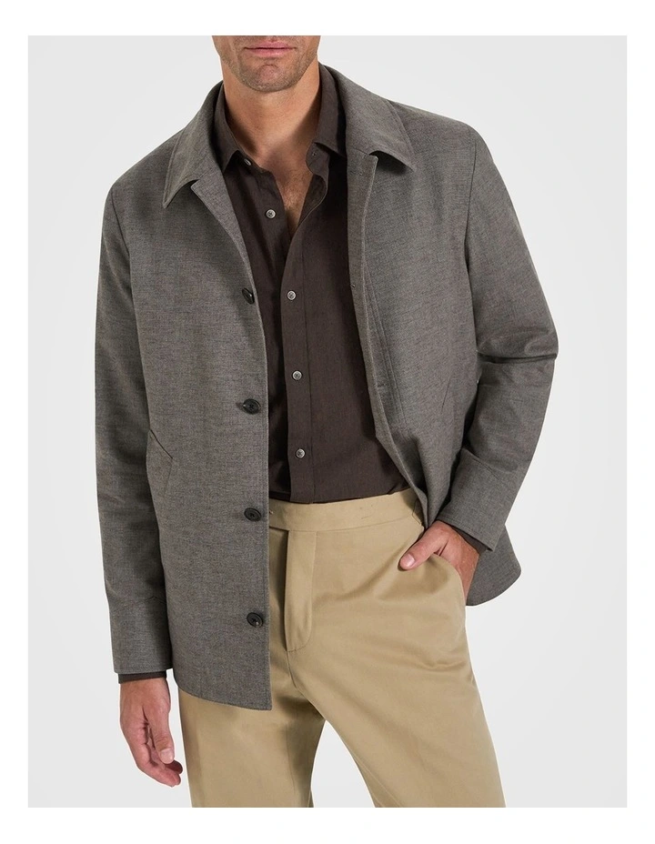 Watney Worker Jacket in Brown image 3